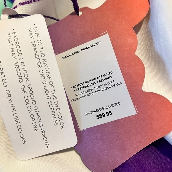 Fabletics Major Label Track Jacket - Picture 6 of 9